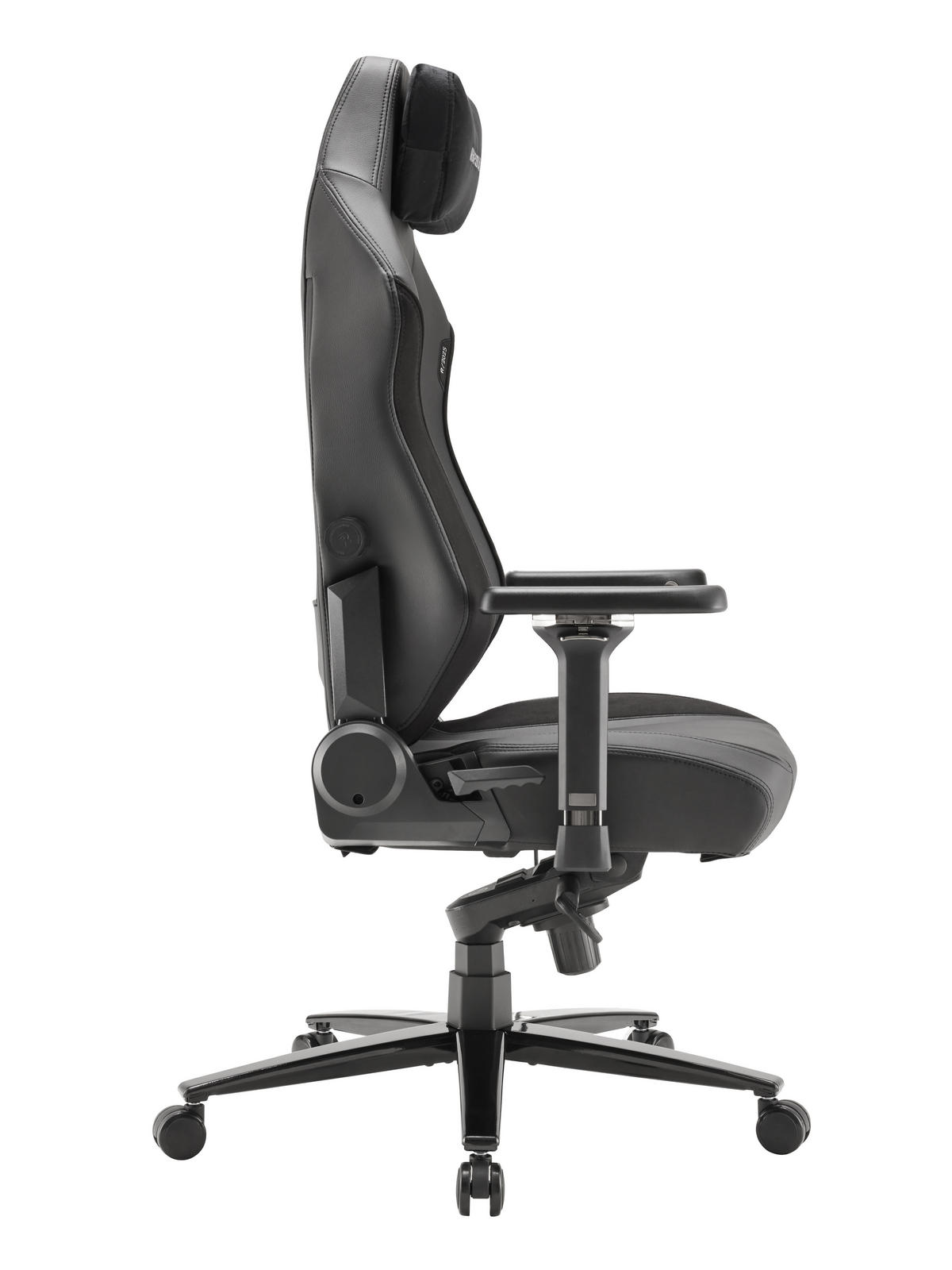 GAMING-BÜROSTUHL Heavy SMI Schwarz - Schwarz, Metall (55/137/49cm) - MaxPodium