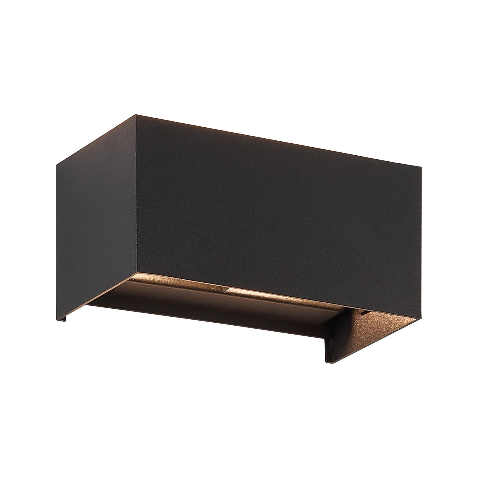 WANDLEUCHTE Inspiration - Schwarz, Metall (10/10/20cm) - Nettlife