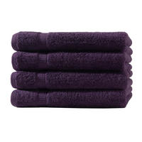 DUSCHTUCH 70x140 cm Frottier Handtücher im 4er Set aus 100% Baumwolle, Lila 500g/m2 - Lila, Textil (70/140cm) - Carpe Sonno