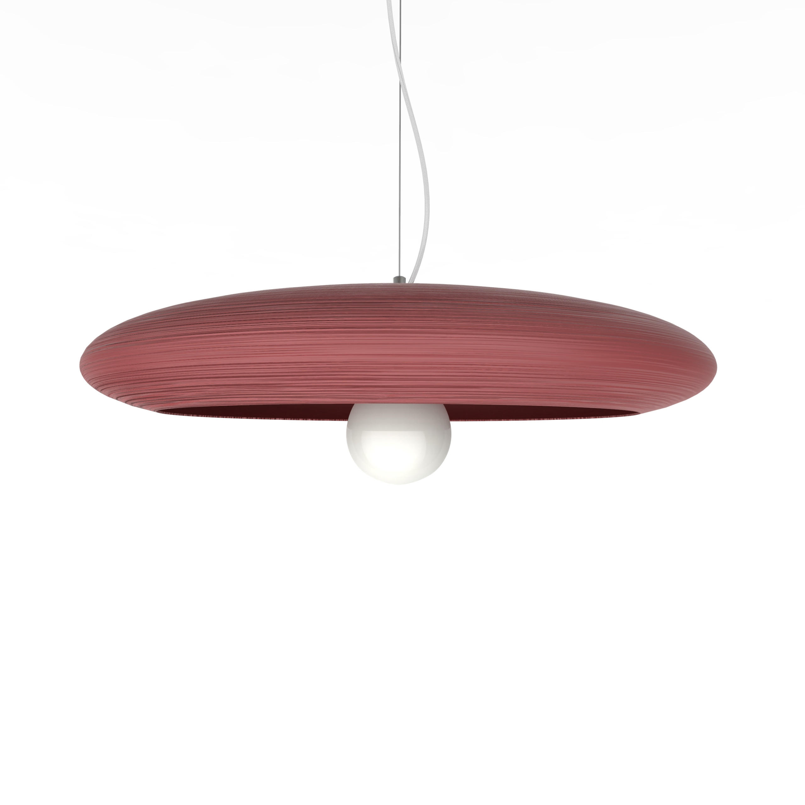 Lumicom Hängeleuchte Rot 120x13x60 cm