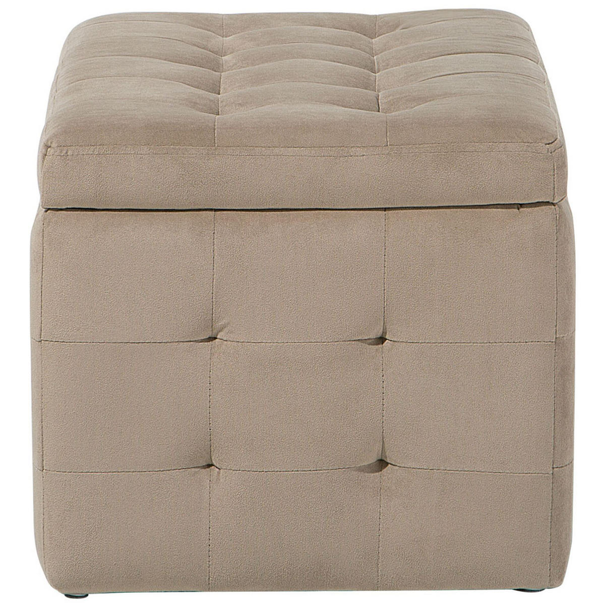 TRUHENBANK Michigan 42/72/40 cm - Braun, Textil (72/40/42cm) - Beliani
