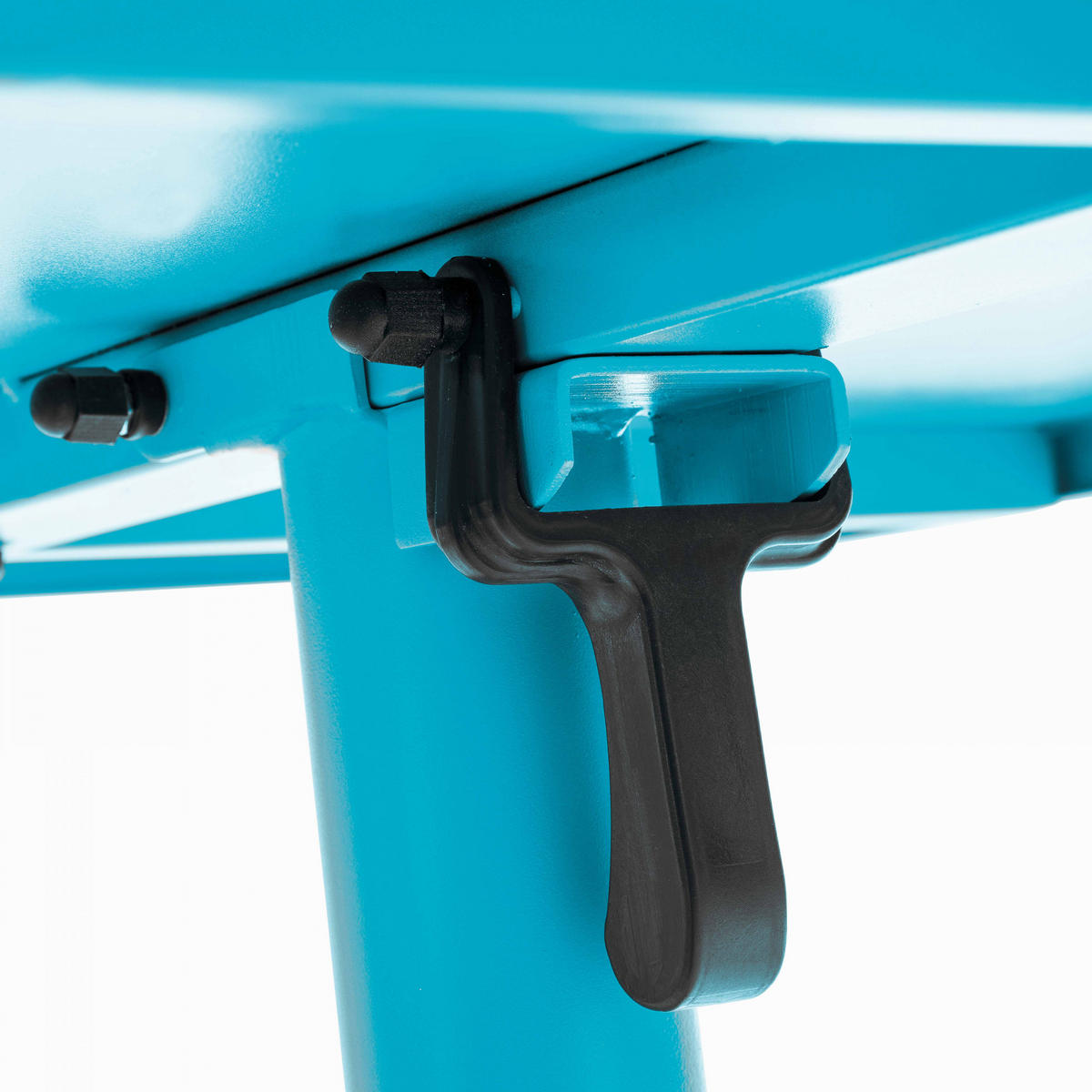 GARTENTISCH , klappbar, Blau - Blau, Metall (70/70/72cm) - Oviala