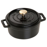 TOPF Schwarz 16/13/8.7 cm 405094710 - Schwarz, Metall (12cm) - Staub