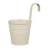 HÄNGEKASTEN Zinc Ø16cm - Beige, Metall (15cm) - Butlers