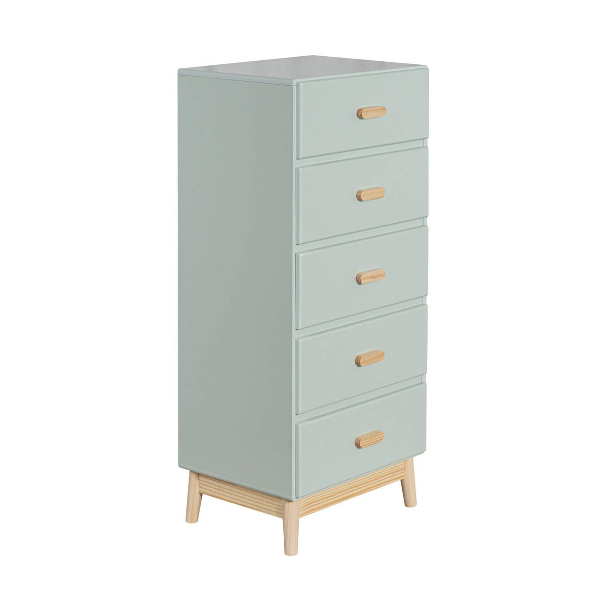 KOMMODE Aquagrün 40/50/115 cm - Grün, Holzwerkstoff (40/115/50cm) - Mobili Rebecca