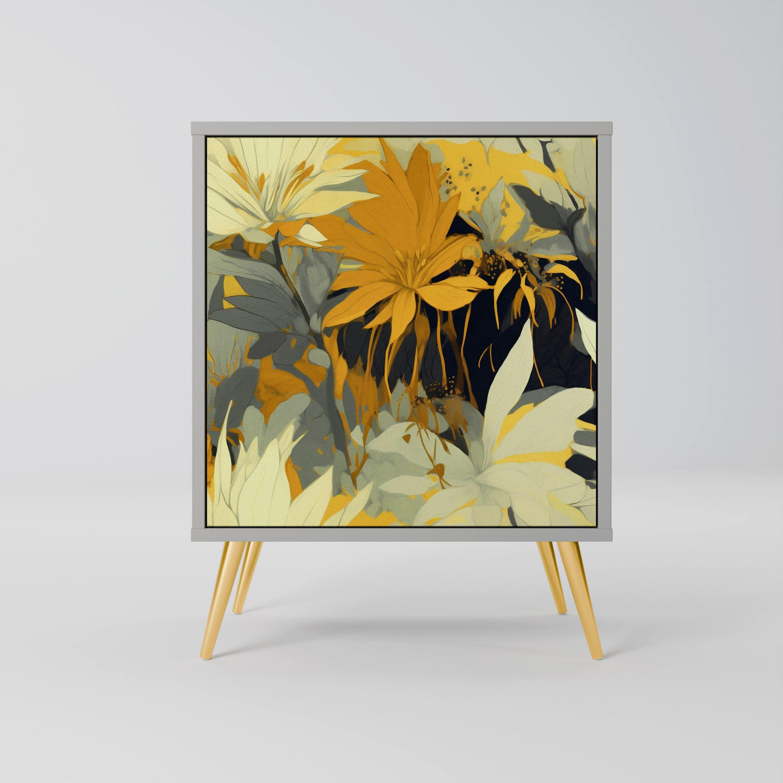 SpaceRebels Sideboard Grau 57.5x75.5x42 cm