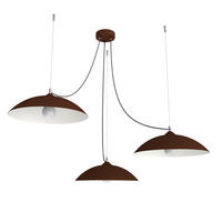 HÄNGELEUCHTE Dream X3 - Dunkelbraun, Metall (40/40/9cm) - Lumicom