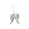 CHRISTBAUMKUGEL Santa Lila Weiß 1.7/7.5/6.5 cm Kunstoff - Weiß, Kunststoff (7.5/6.5/1.7cm) - Mondex