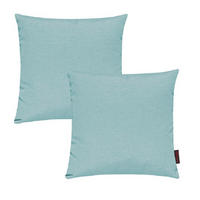KISSENHÜLLE 2er Set Fino uni 40/40 cm - Mintgrün, Textil (40/40cm) - Magma Heimtexx