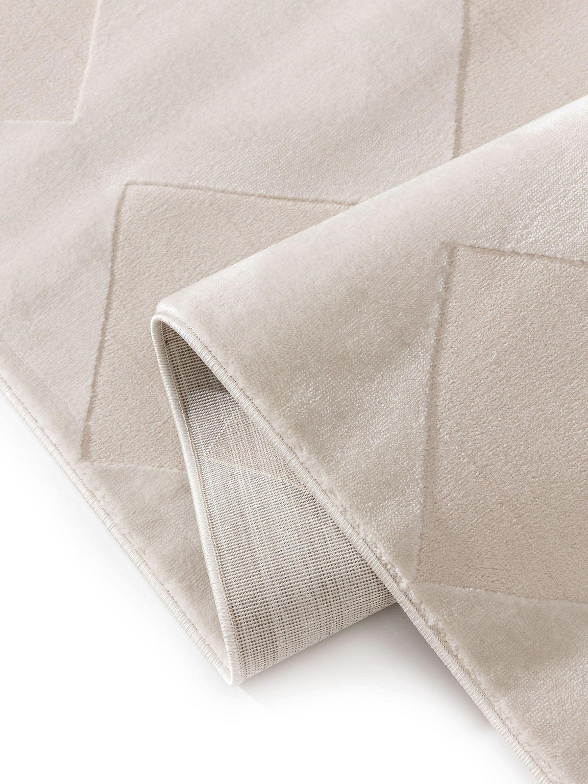 TEPPICH Claire Cream 200x300 cm - Creme, Kunststoff (200/300cm) - benuta