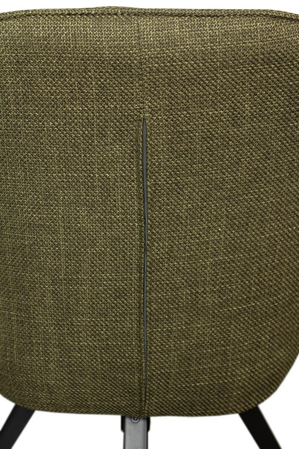 DININGSESSEL Matera - drehbar - grün - Schwarz/Grün, Textil/Metall (59/84/61cm) - bene living