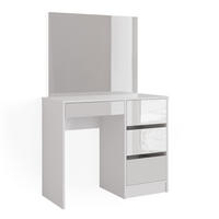 SCHMINKTISCH Sherry Weiß 90 cm - Weiß, Holzwerkstoff (90/75/40cm) - Vicco