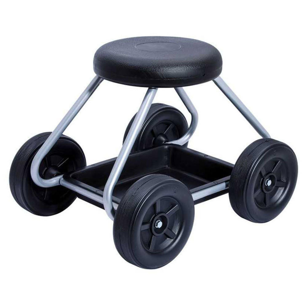 XXXLutz Rollsitz Schwarz 41x40x52 cm