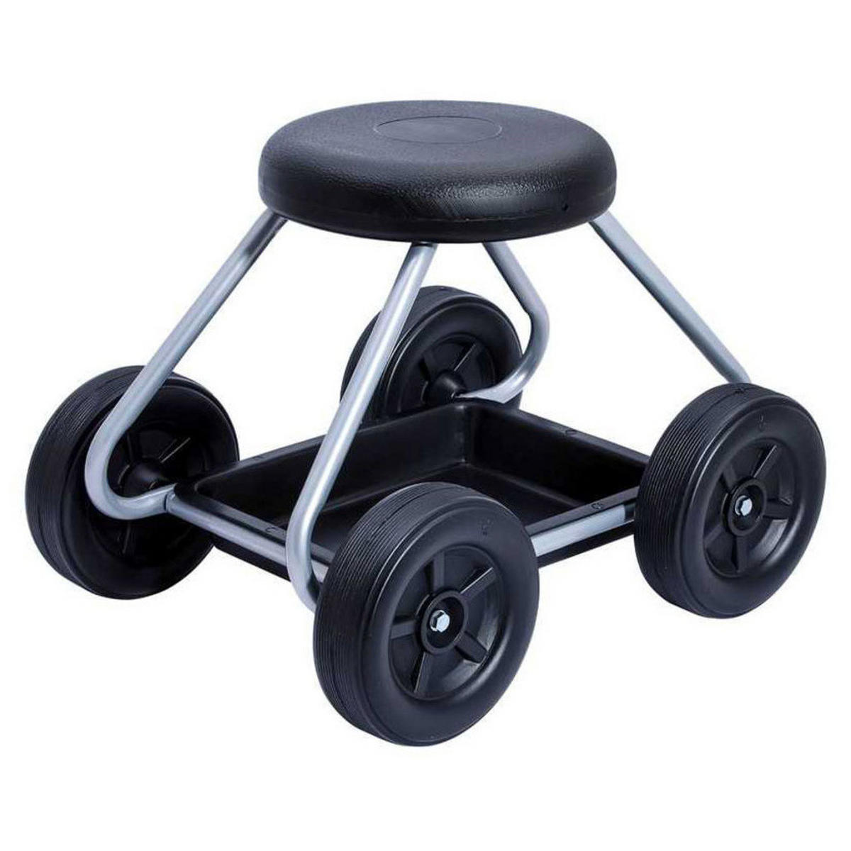 ROLLSTUHL Secura - Schwarz, Kunststoff (41/40/52cm)