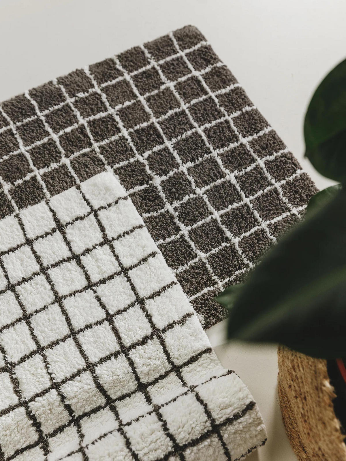 BADEMATTE Wavu Grau 50x80 cm - Grau, Textil (50/80cm) - benuta Nest