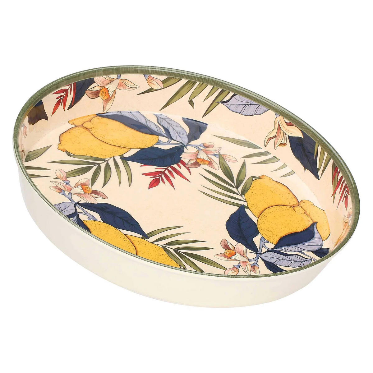 SERVIERTABLETT Ø 35 cm Limu - Multicolor, Kunststoff (35/3.5/35cm)