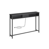 KONSOLENTISCH PORTO-NOVO - Schwarz, Holzwerkstoff (25/120/81.1cm) - Hansiro