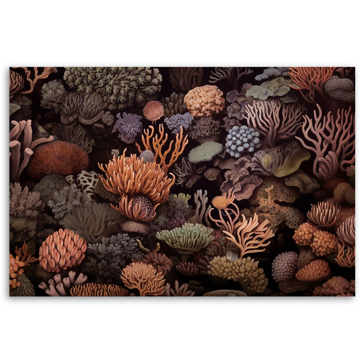 KUNSTDRUCK Bunt 120/80 cm - Multicolor, Textil (120/80cm) - KUNSTLOFT