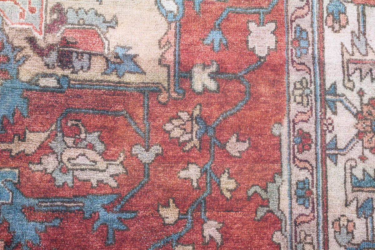 VINTAGE-TEPPICH Adara 70x140 cm - Rot, Textil (70/140cm) - Gino Falcone