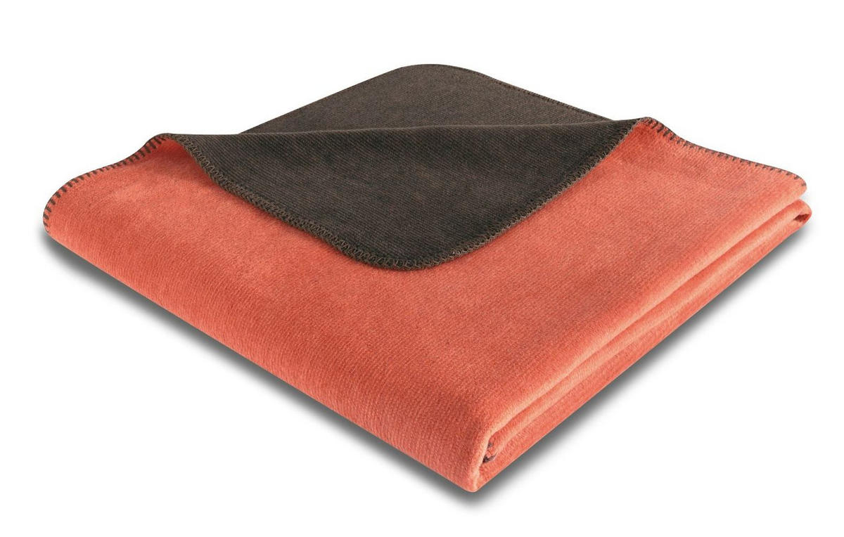 TAGESDECKE Aragon-Falcon 150 x 200 cm - Hellrot, Textil (150/200cm) - Biederlack