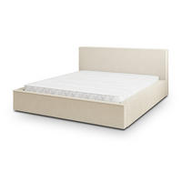 POLSTERBETT CELORA 140x200 cm mit Bettkästen - Creme - Creme, Holz (140/200cm) - MASSENO
