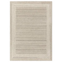 TEPPICH modern reine Wolle LORO Grau 160 x 230 cm - Grau, Naturmaterialien (160/230cm) - Novatrend