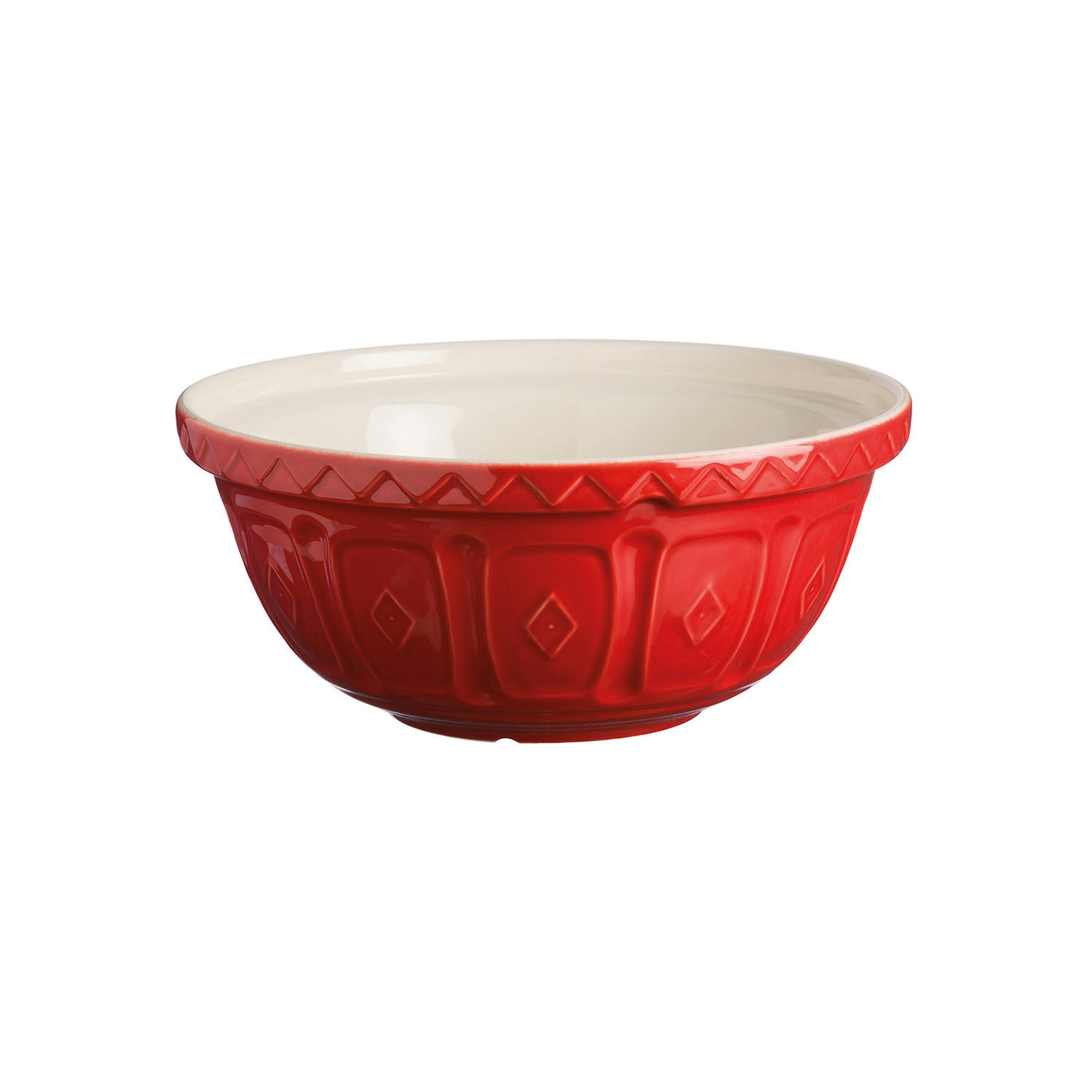 RÜHRSCHÜSSEL, rot, 2 Liter, Ø 24 cm - Rot, Keramik (24/10.8cm) - Mason Cash