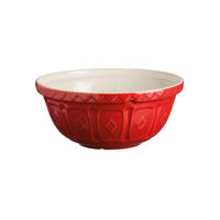 RÜHRSCHÜSSEL, rot, 2 Liter, Ø 24 cm - Rot, Keramik (24/10.8cm) - Mason Cash
