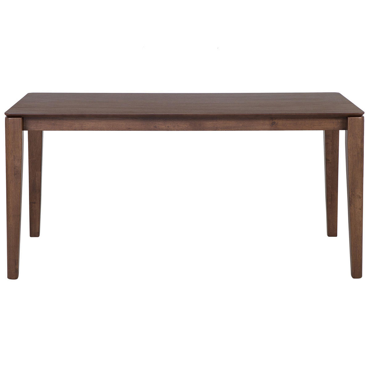 ESSTISCH 160/90/75 cm Dunkelbraun Rechteckig Lottie - Dunkelbraun, Holzwerkstoff (160/90/75cm) - Beliani