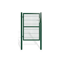 ZAUNTOR Razo grün 1m H.140cm Metall - Grün, Metall (106/146cm) - Casanoov