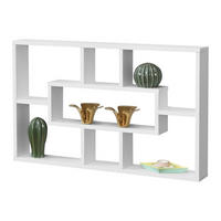 WANDREGAL Qinngua - Weiß, Holzwerkstoff (77/48/10cm) - [en.casa]