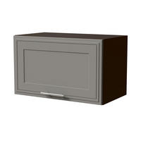 KLAPPHÄNGESCHRANK Salo W4B/60 Lava / Dust Grey Matt 60 / 32,5 / 36cm - Blum Aventos Klappenbeschlag - Dunkelgrau/Grau, Holz/Holzwerkstoff (60/36/32.5cm) - Feldmann-Wohnen