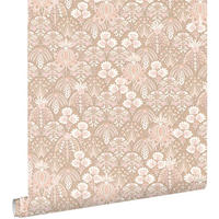 TAPETE Blumenmuster im Jugendstil 50 x 900 cm - Pink, Papier (50/900cm) - ESTAhome