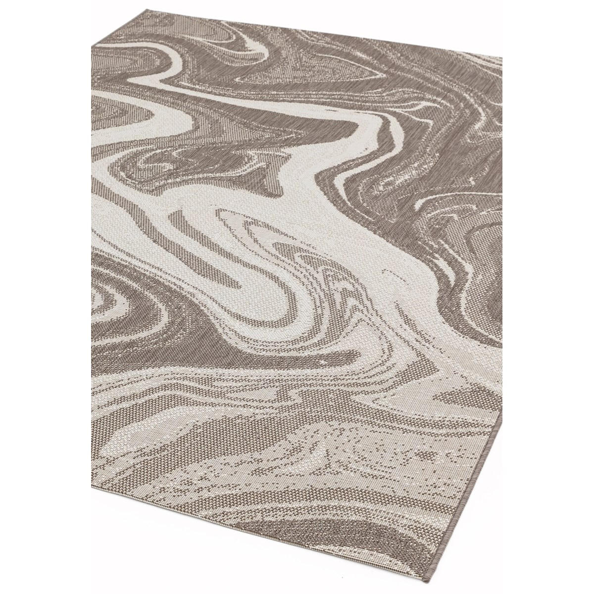 TEPPICH Innen- und LOBBY MARBLE Braun 200 x 290 cm - Braun, Textil (200/290cm) - Novatrend