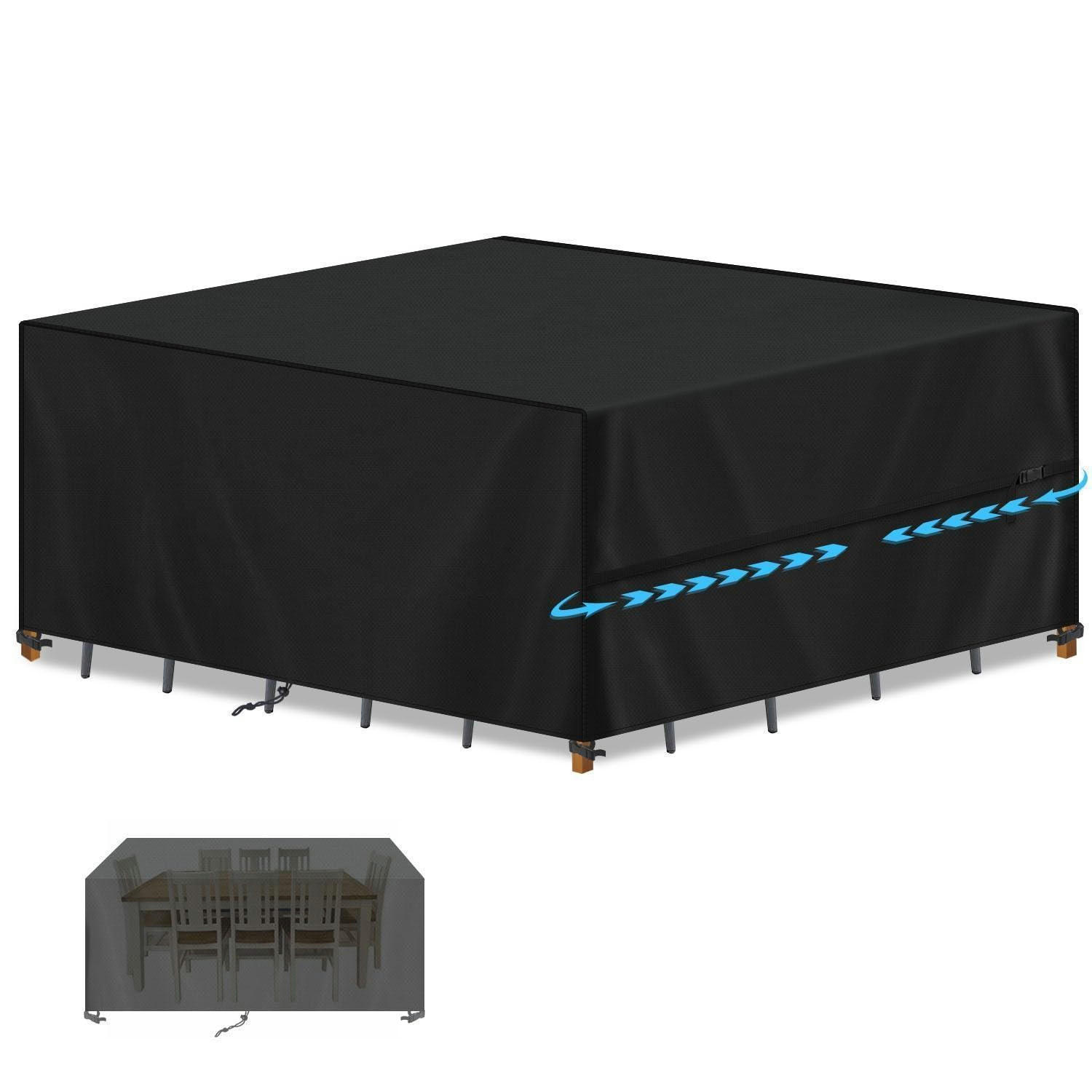XXXLutz Abdeckung Schwarz 200x80x250 cm