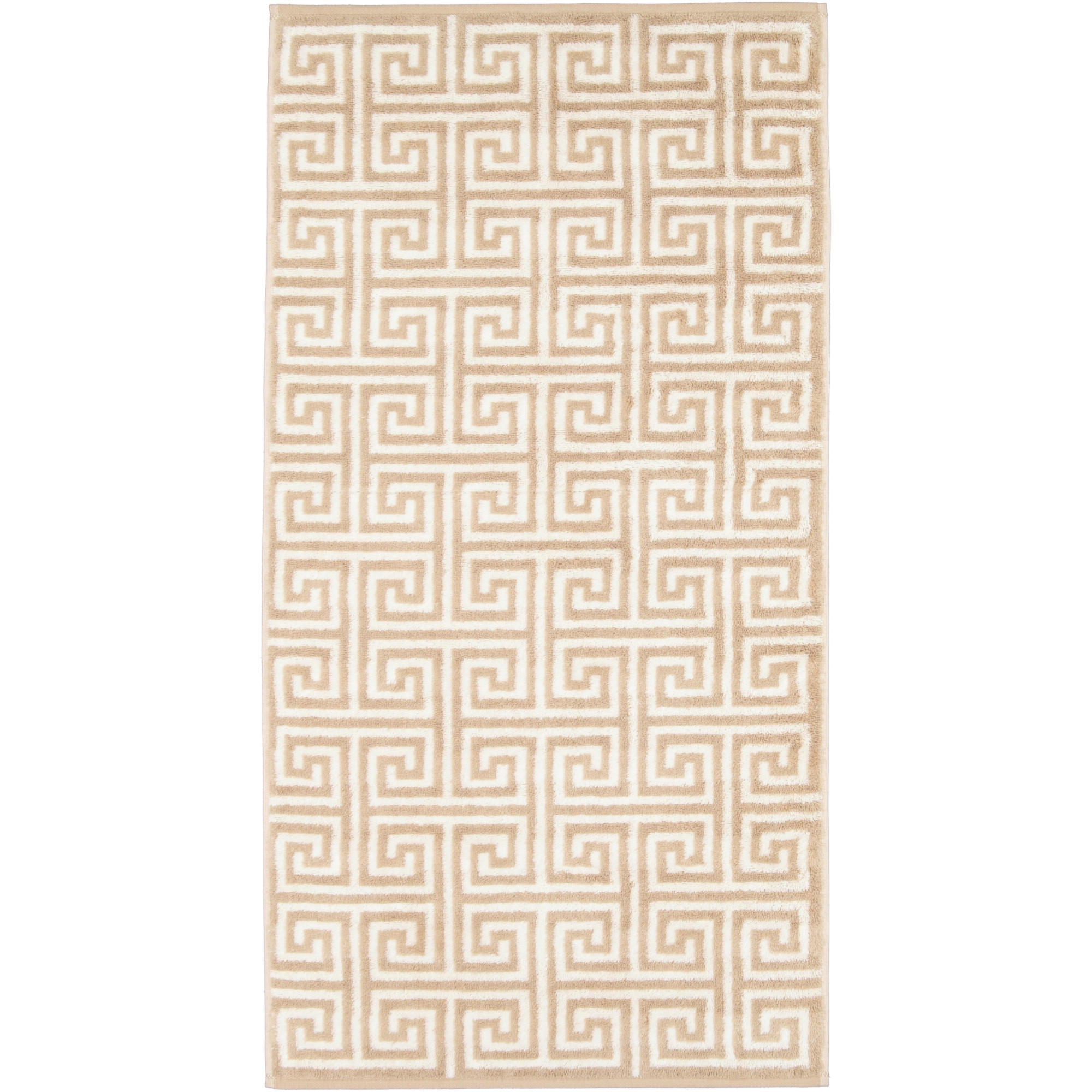 WASCHHANDSCHUH NOBLESSE ELEGANCE ALLOVER 1088 SAND - 33 - Beige, Textil (16/22cm) - Cawoe