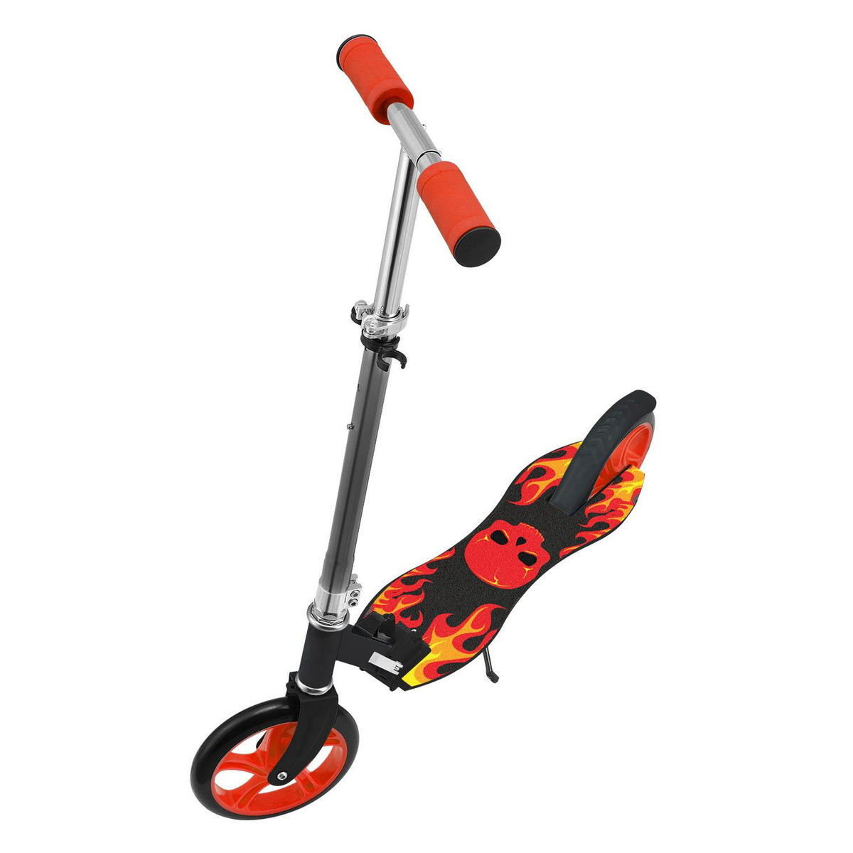 CITYROLLER Fire schwarz/ rot - Schwarz, Metall (88/27/106cm) - Artsport
