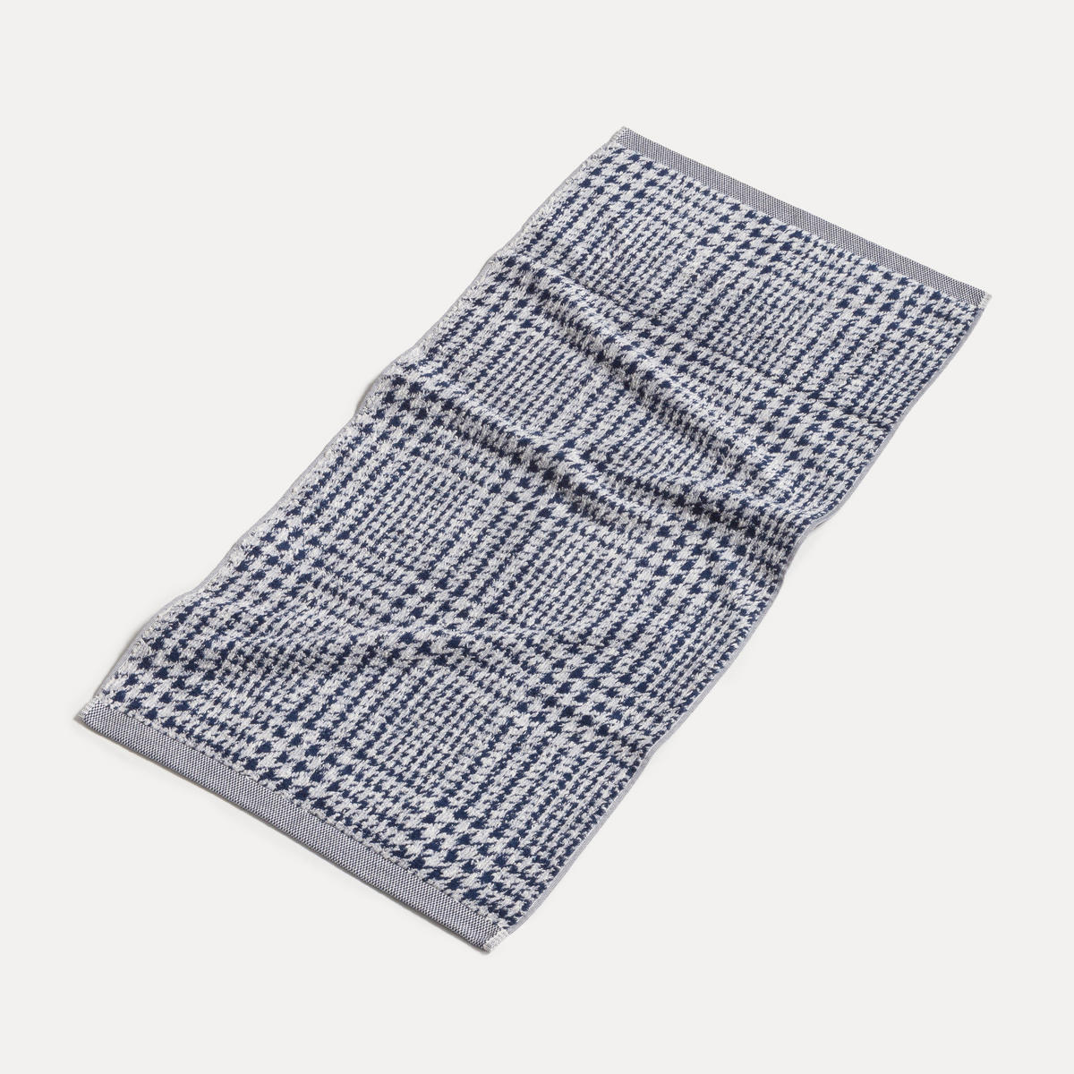 DUSCHTUCH BROOKLYN - Blau/Naturfarben, Textil (80/150cm) - MÖVE