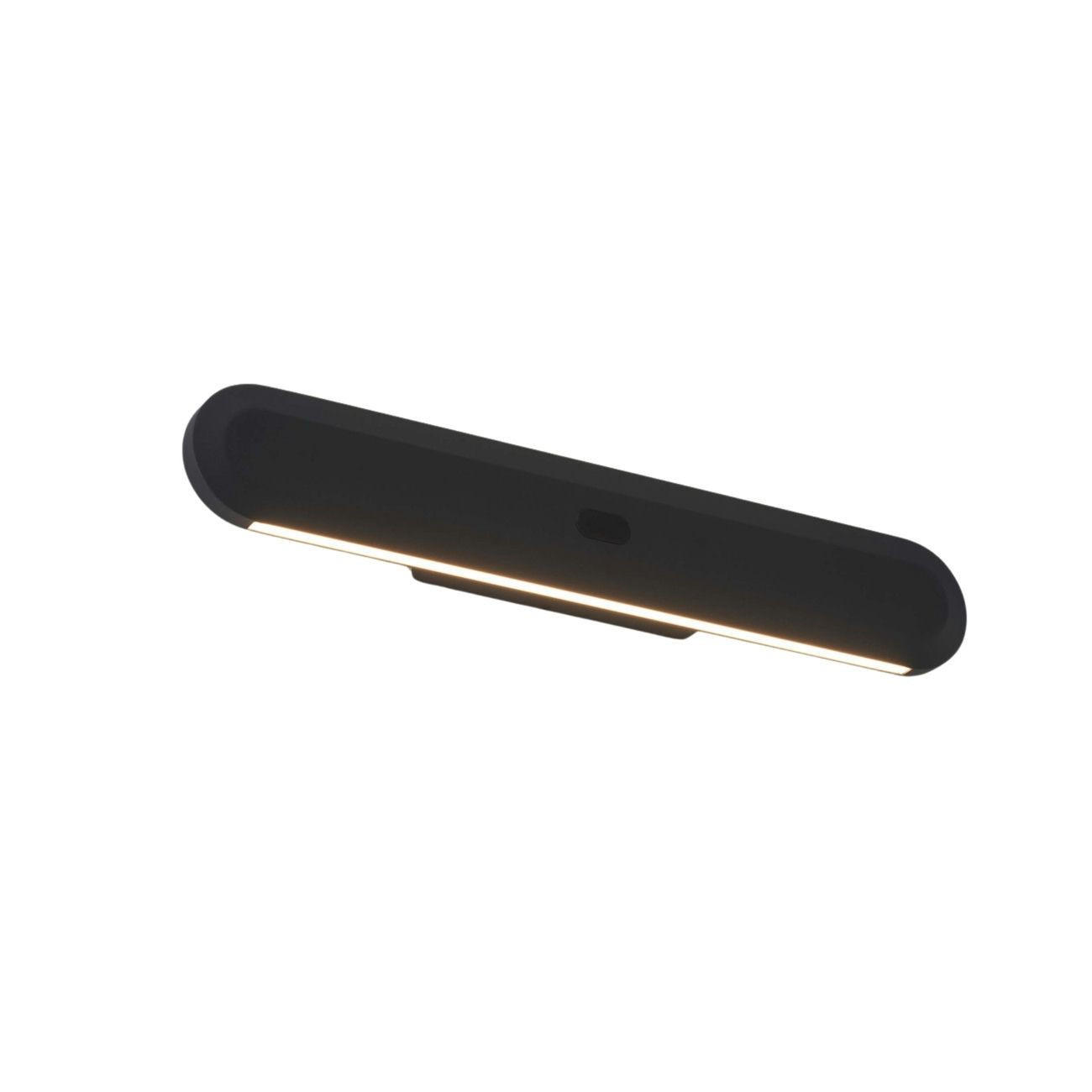 WANDLEUCHTE Aika, Schwarz, 48cm, Dimmbar - Schwarz, Metall (6/8/48cm) - KOSILUM