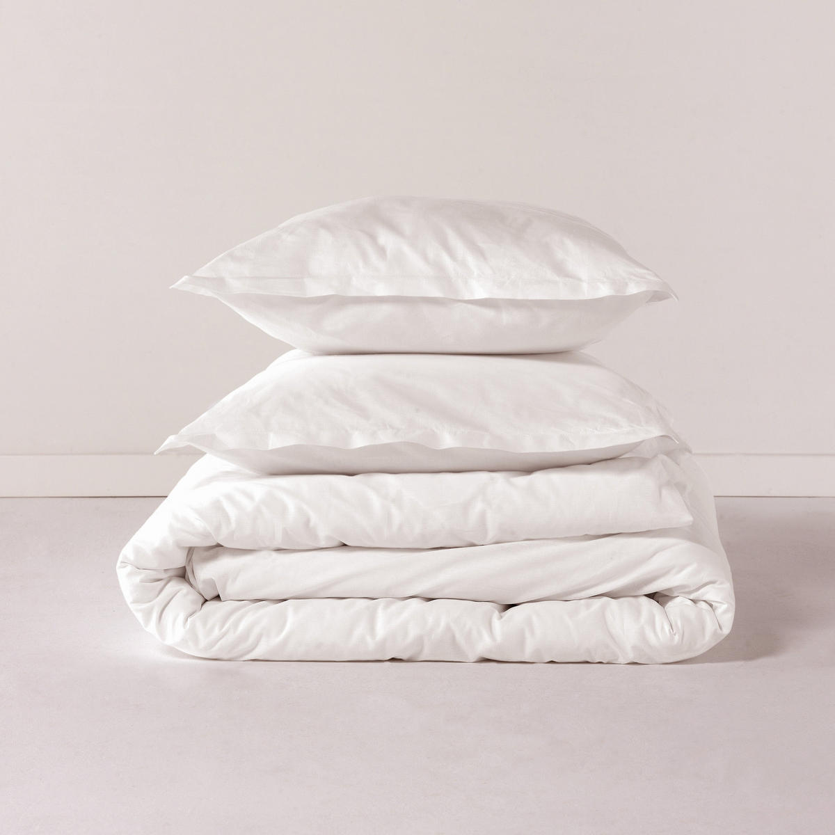 BETTBEZUG basic 240x220 cm (übergrösse) weiss - Weiß, Textil (240/220cm) - Happy Friday