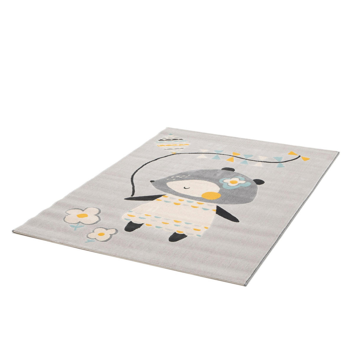 KINDERTEPPICH superweich grau - Grau, Textil (120/170cm) - AFK Living