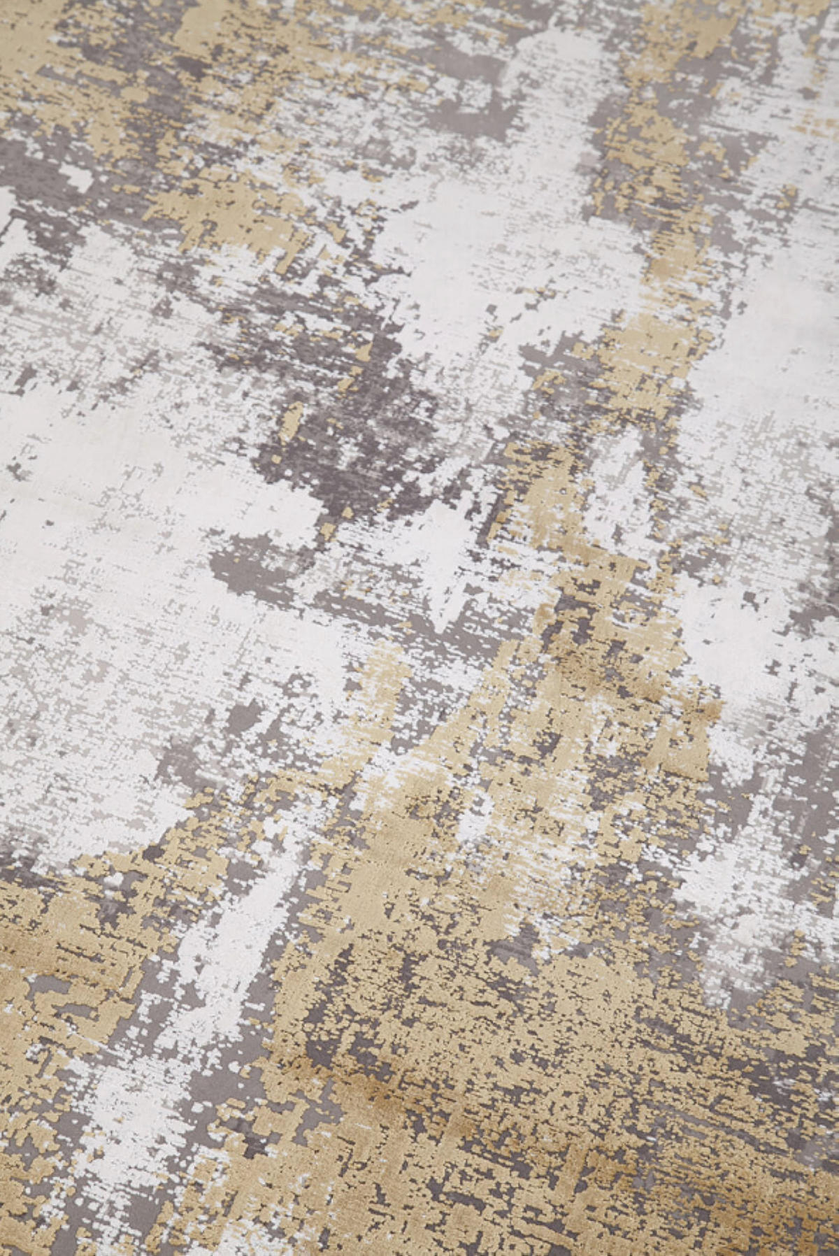 TEPPICH modern Wohn-/Schlafzimmer Viskose LINCOLN Gelb 200x300 cm - Gelb, Textil (200/300cm) - Novatrend