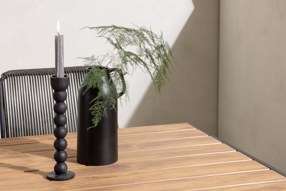 GARTENSET schwarz - Schwarz, Holzwerkstoff - ebuy24