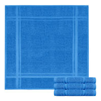 FROTTEE Küchenhandtücher 50x50 cm, 4er Set, Capri Blau - Pastellblau, Textil (50/50cm) - Lashuma