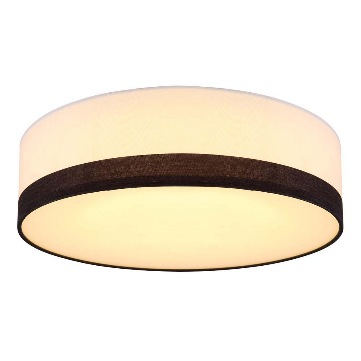 LED DECKENLEUCHTE Weiß mit CCT-Schaltung - Weiß, Metall (38/38/13cm)