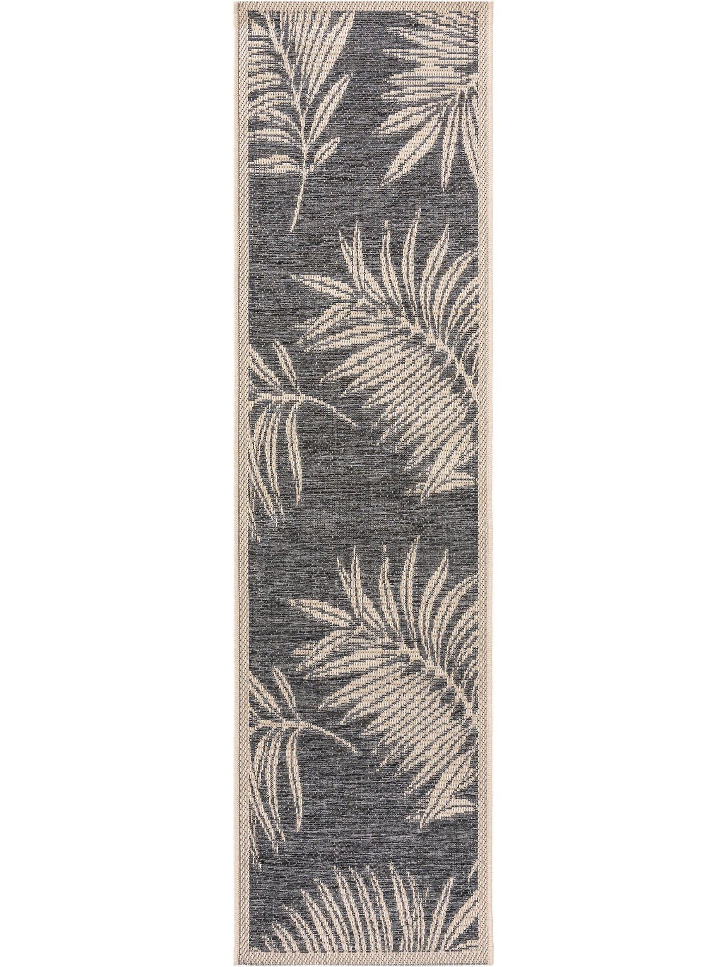 OUTDOORLÄUFER River Blau 67x240 cm - Blau, Textil (67/1cm) - KUNSTLOFT