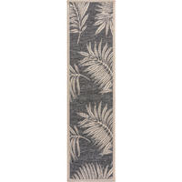 OUTDOORLÄUFER River Blau 67x240 cm - Blau, Textil (67/1cm) - KUNSTLOFT