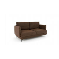 SOFA Helmer 2-sitzer In Stoff Vibe - Braun, Holzwerkstoff/Textil (196/95/95cm) - Fun Möbel