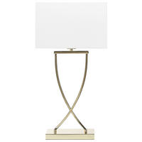 TISCHLEUCHTE Yasuni 20/32/62 cm - Weiß, Metall (20/32/62cm) - Beliani