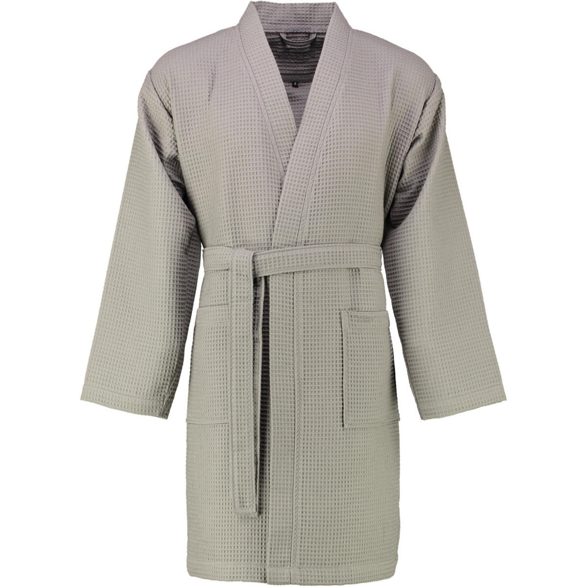 BADEMANTEL UNISEX KURZMANTEL ROM PEPPLESTONE - 747 - Grau, Textil (XXLnull) - Vossen